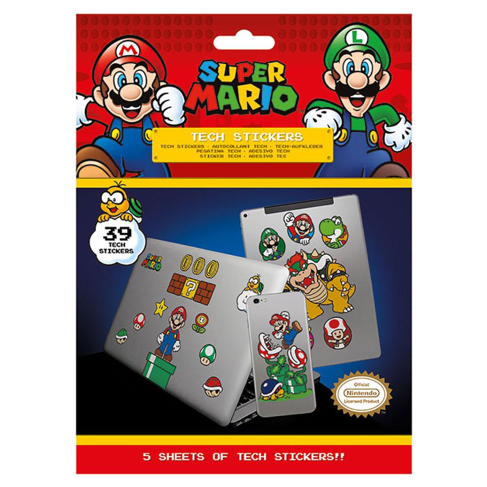Super Mario Tech Stickers - Gift Arch