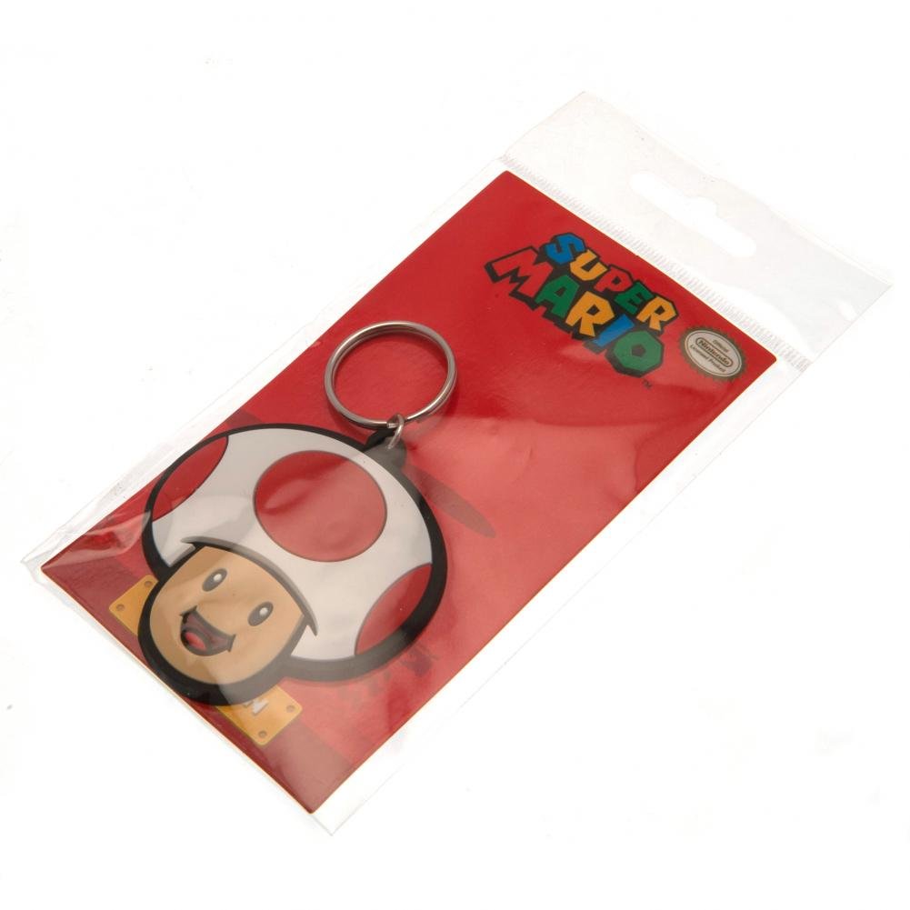 Super Mario Toad PVC Keyring - Gift Arch