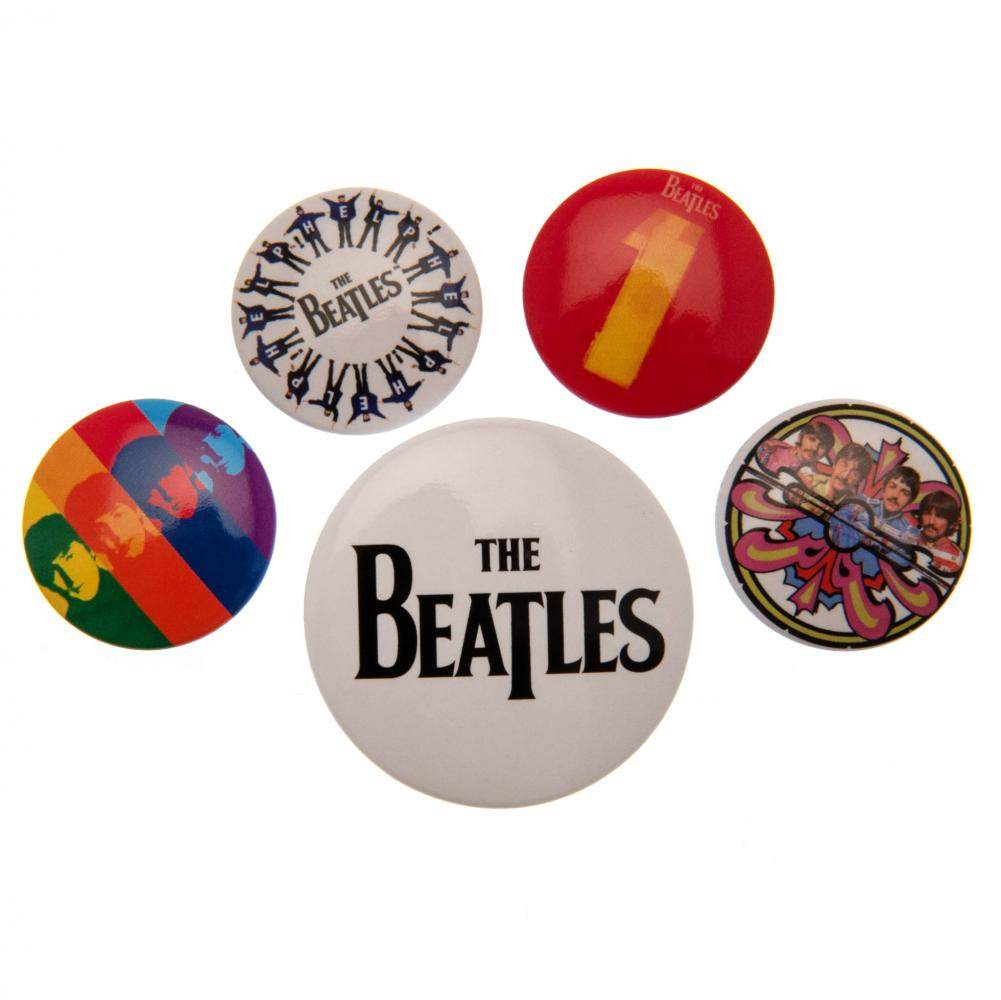 The Beatles 1 Album Button Badge Set - Gift Arch