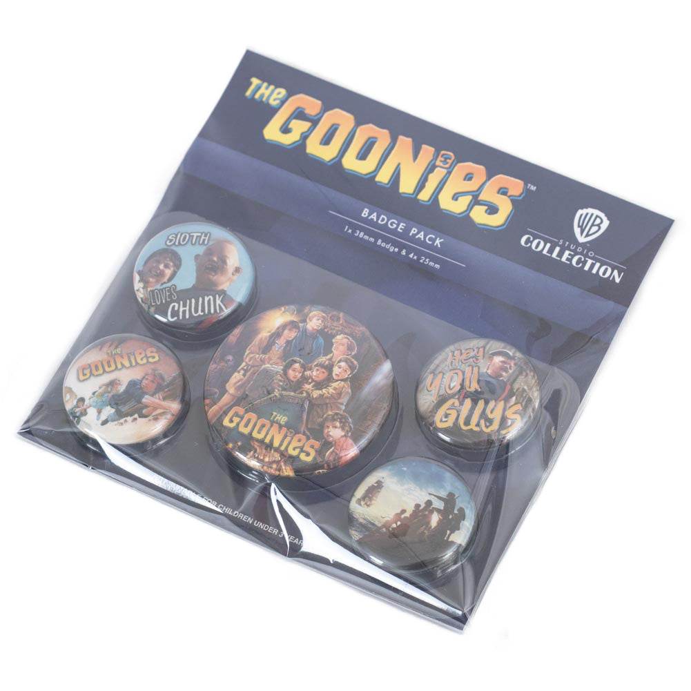 The Goonies Button Badge Set - Gift Arch