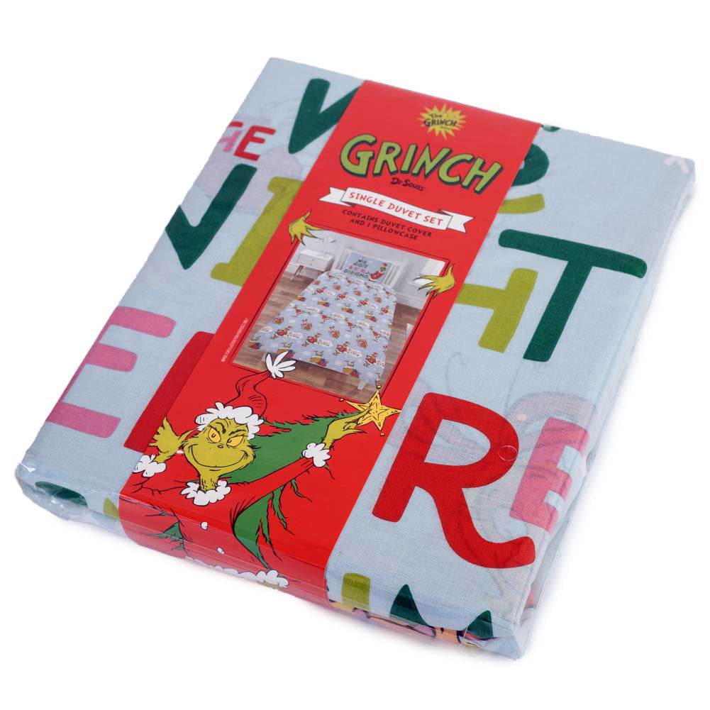 The Grinch Single Duvet Set - Gift Arch