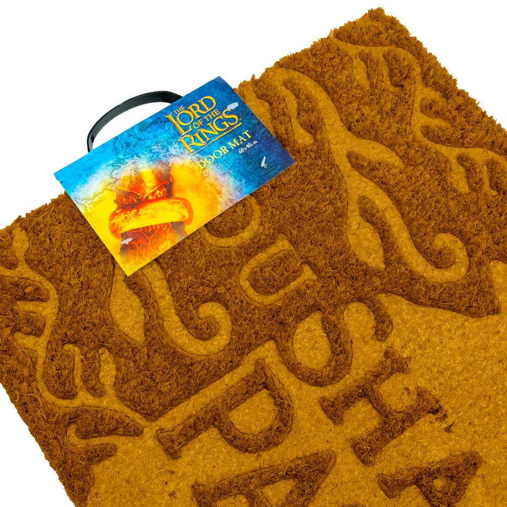 The Lord Of The Rings Embossed Doormat - Gift Arch