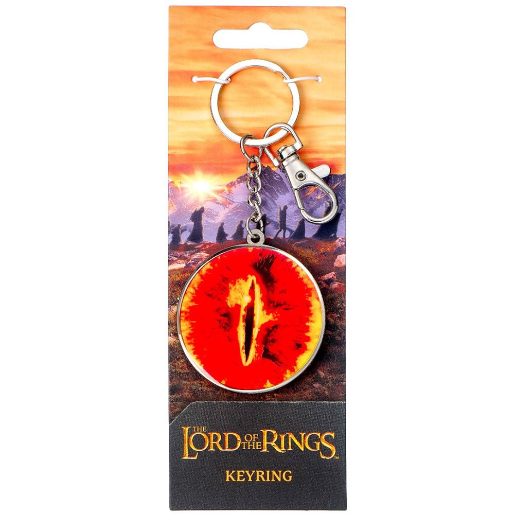 The Lord Of The Rings Eye of Sauron Charm Keyring - Gift Arch