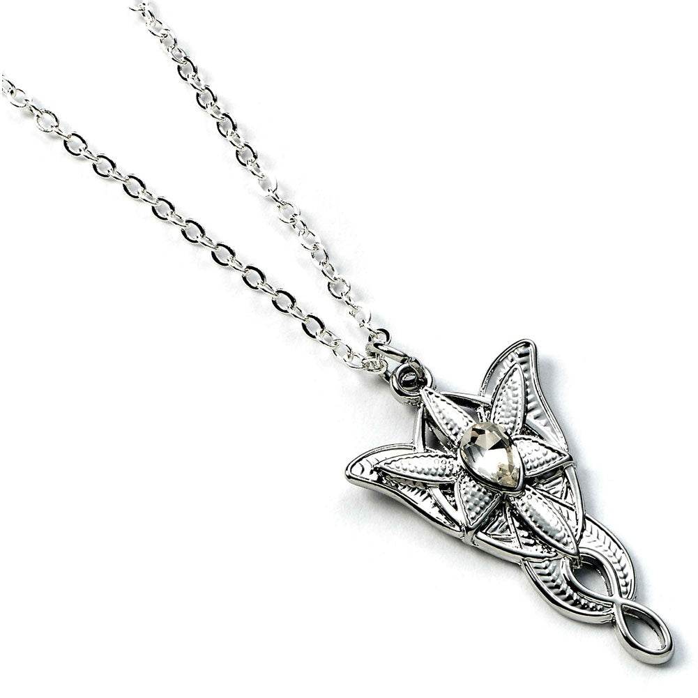 The Lord Of The Rings Silver Plated Necklace Evenstar - Gift Arch