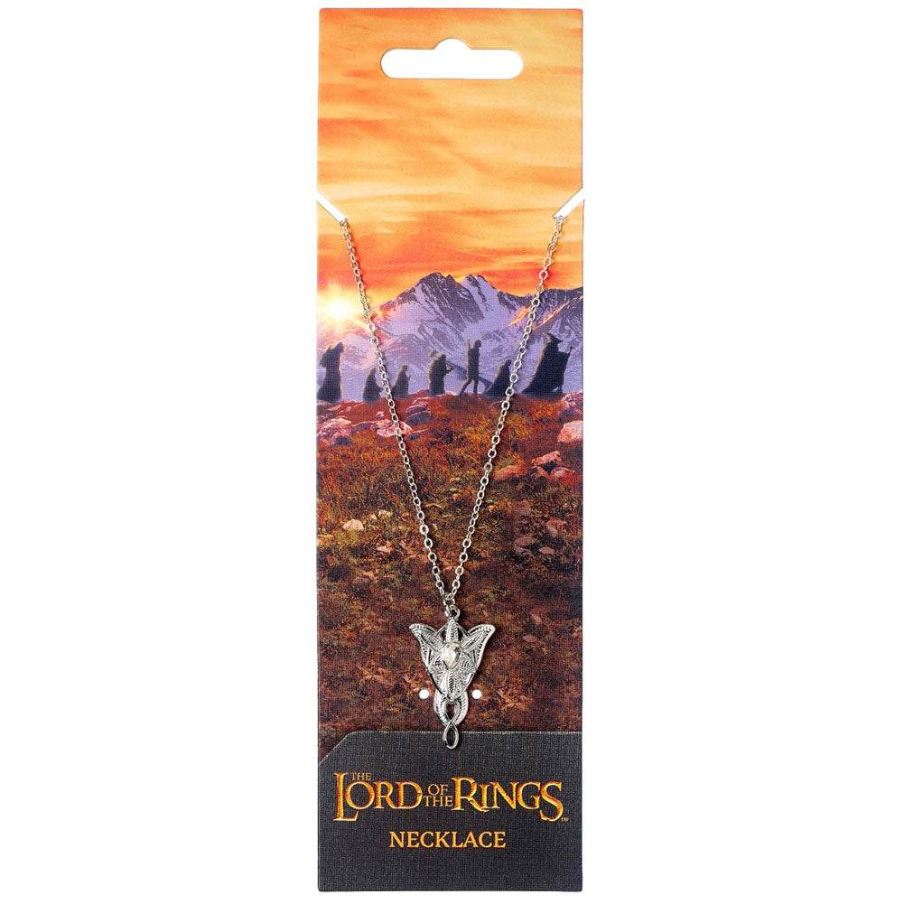 The Lord Of The Rings Silver Plated Necklace Evenstar - Gift Arch