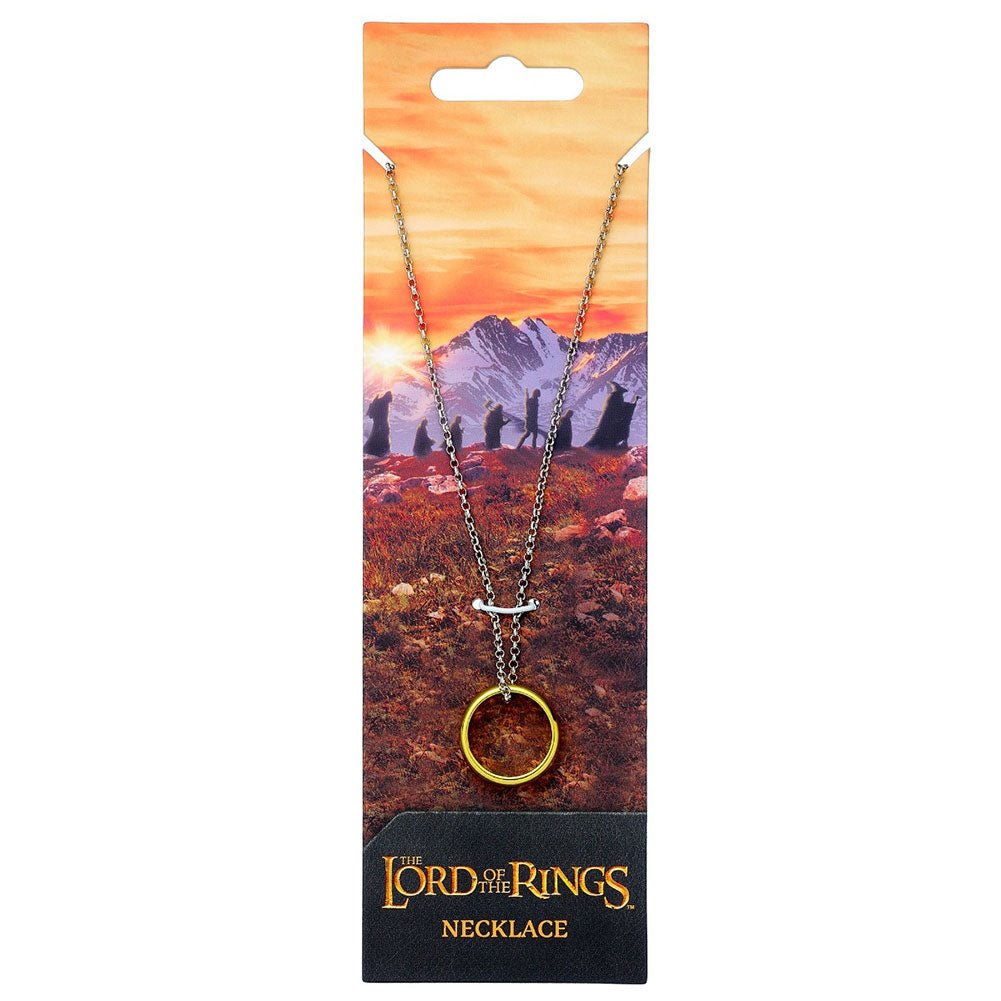 The Lord Of The Rings Silver Plated One Ring Necklace - Gift Arch