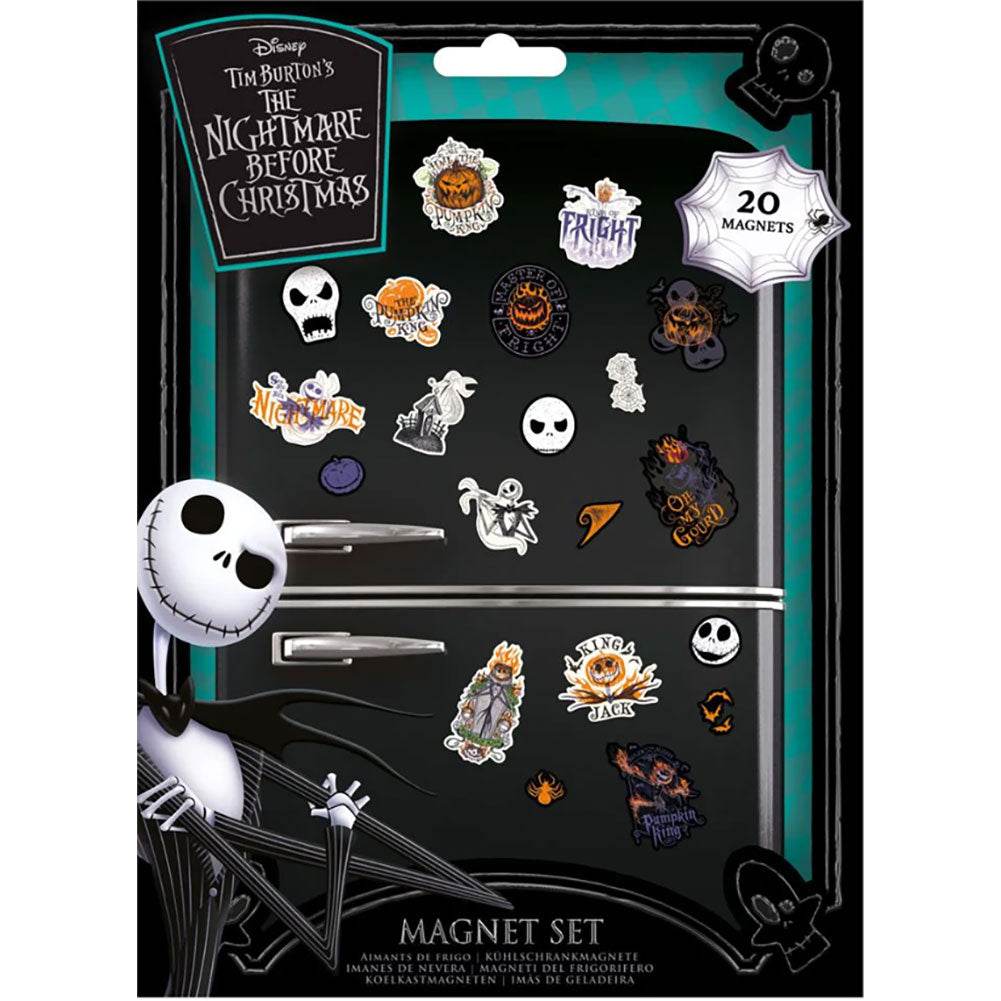 The Nightmare Before Christmas Fridge Magnet Set - Gift Arch