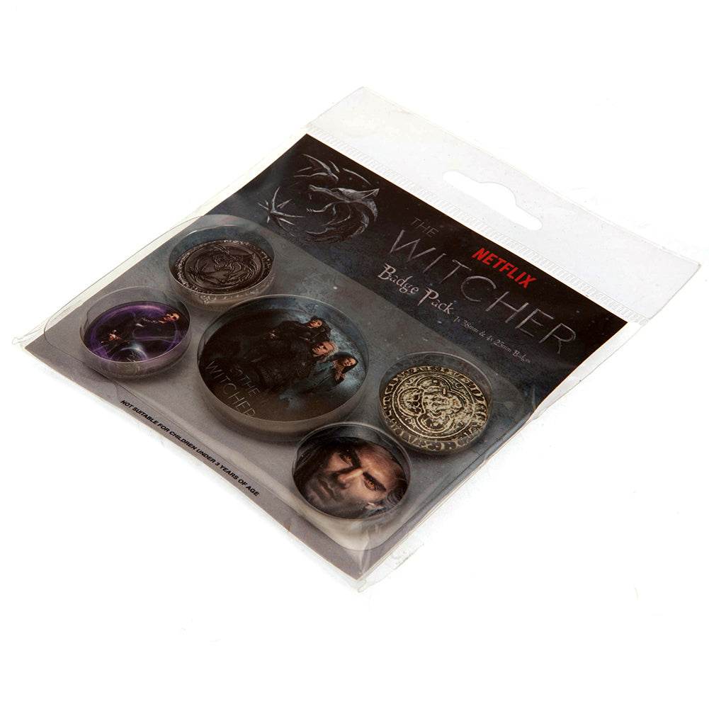 The Witcher Button Badge Set - Gift Arch