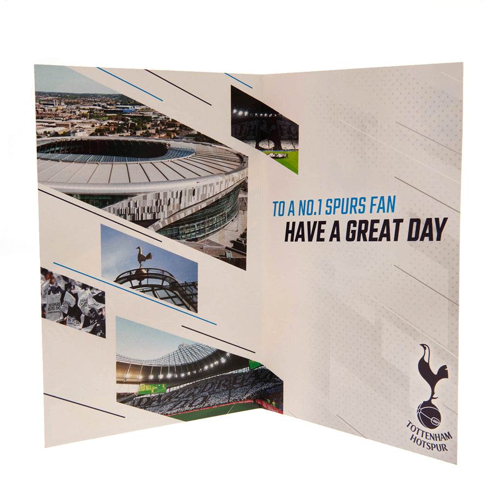 Tottenham Hotspur FC Birthday Card With Stickers - Gift Arch