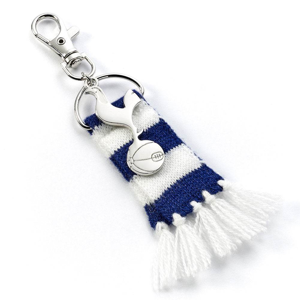 Tottenham Hotspur FC Blue Bar Scarf Bag Charm - Gift Arch