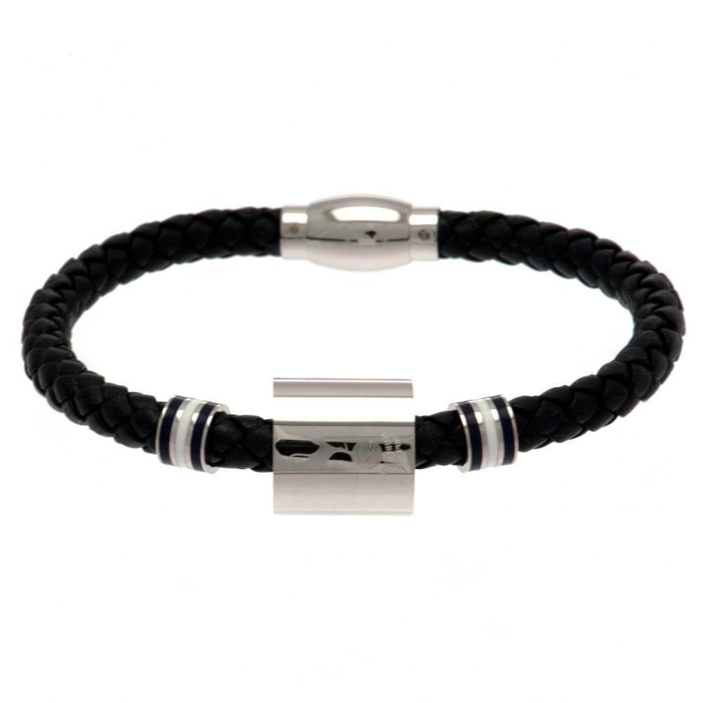 Tottenham Hotspur FC Colour Ring Leather Bracelet - Gift Arch