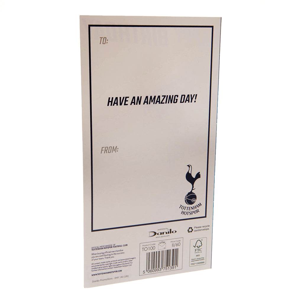 Tottenham Hotspur FC Crest Birthday Card - Gift Arch
