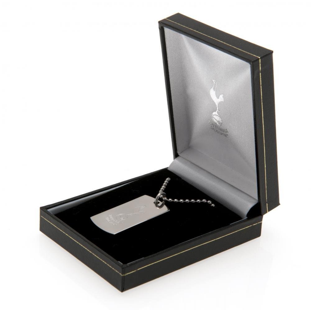 Tottenham Hotspur FC Engraved Dog Tag & Chain - Gift Arch