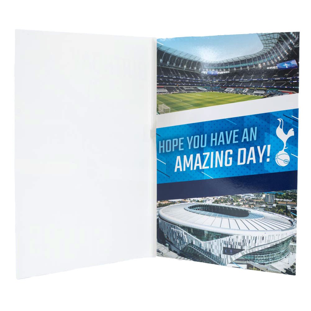 Tottenham Hotspur FC Musical Birthday Card - Gift Arch
