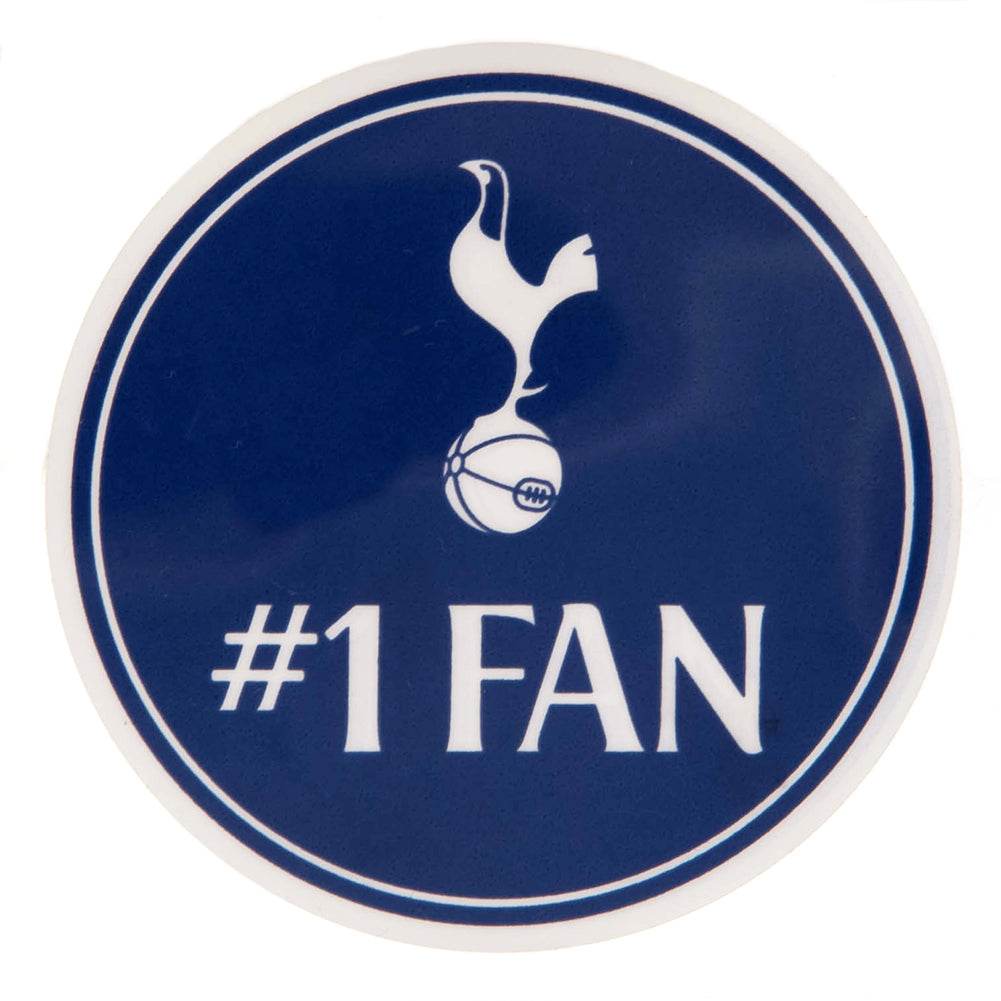 Tottenham Hotspur FC No.1 Fan Car Sticker - Gift Arch