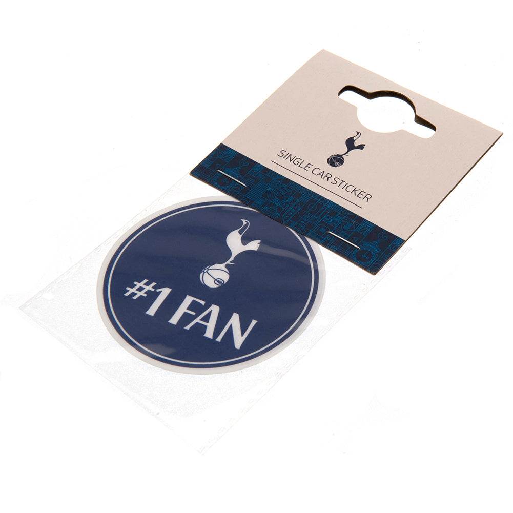 Tottenham Hotspur FC No.1 Fan Car Sticker - Gift Arch