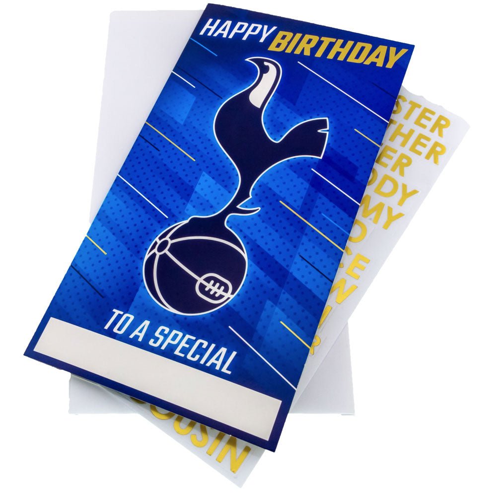 Tottenham Hotspur FC Personalised Birthday Card - Gift Arch
