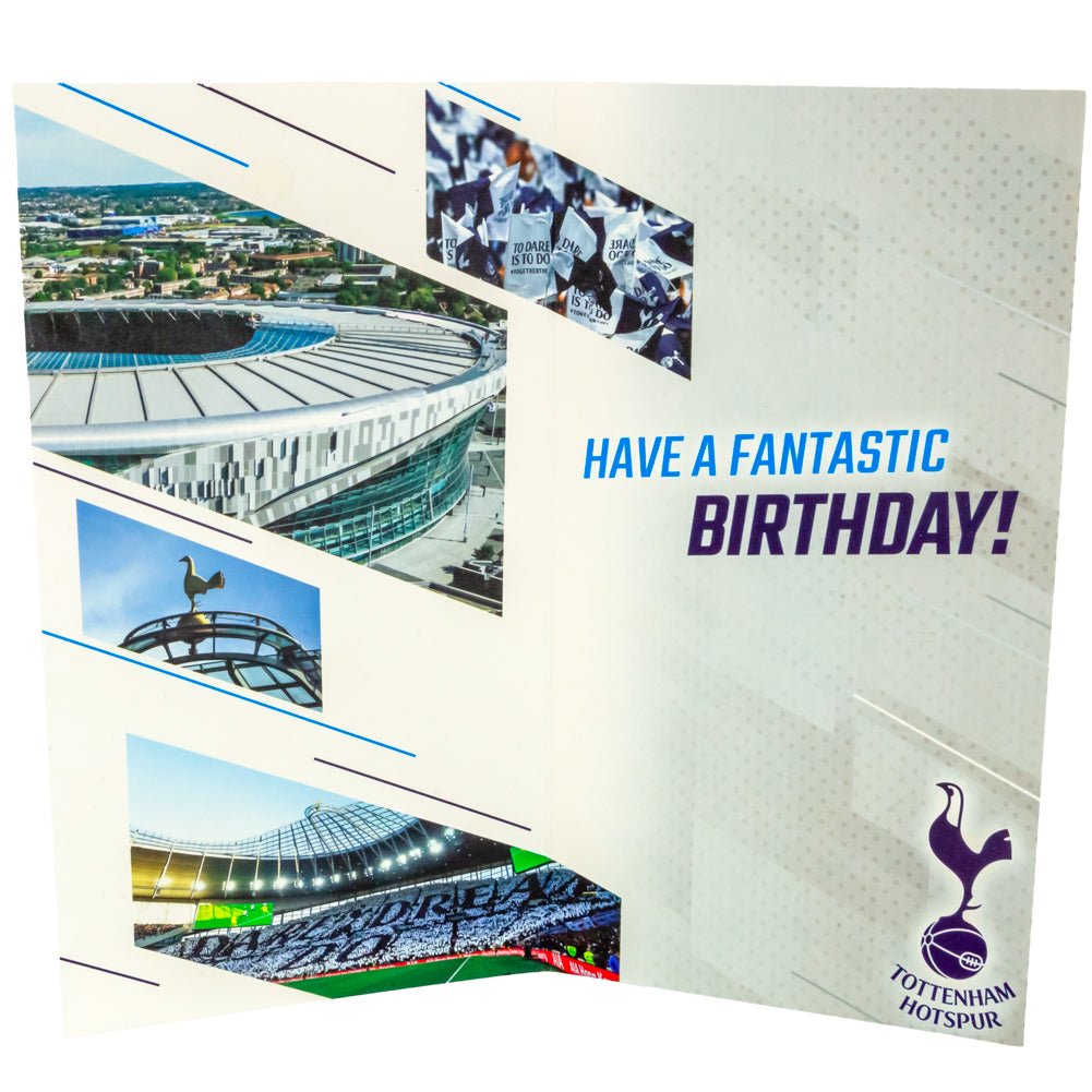 Tottenham Hotspur FC Personalised Birthday Card - Gift Arch