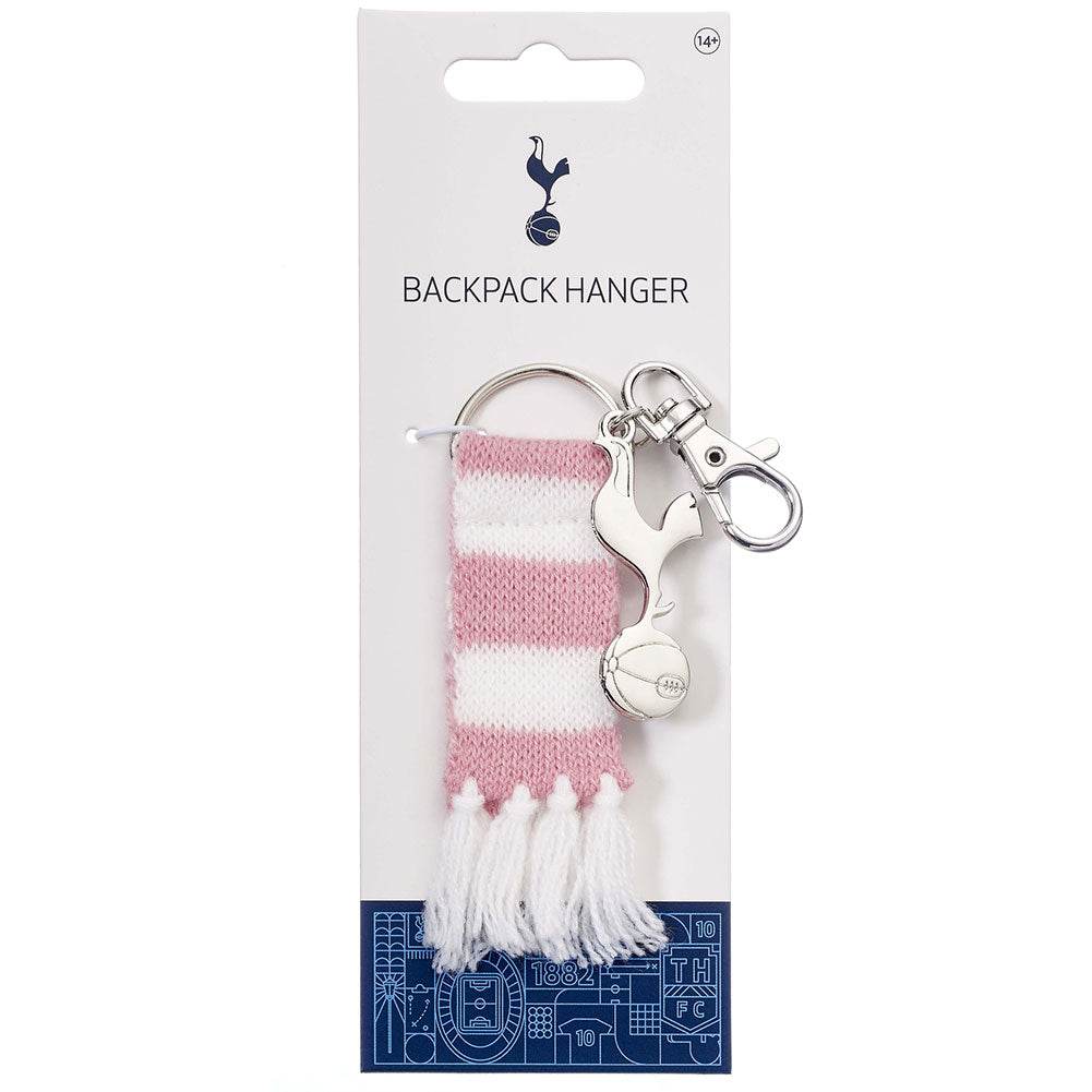 Tottenham Hotspur FC Pink Bar Scarf Bag Charm - Gift Arch