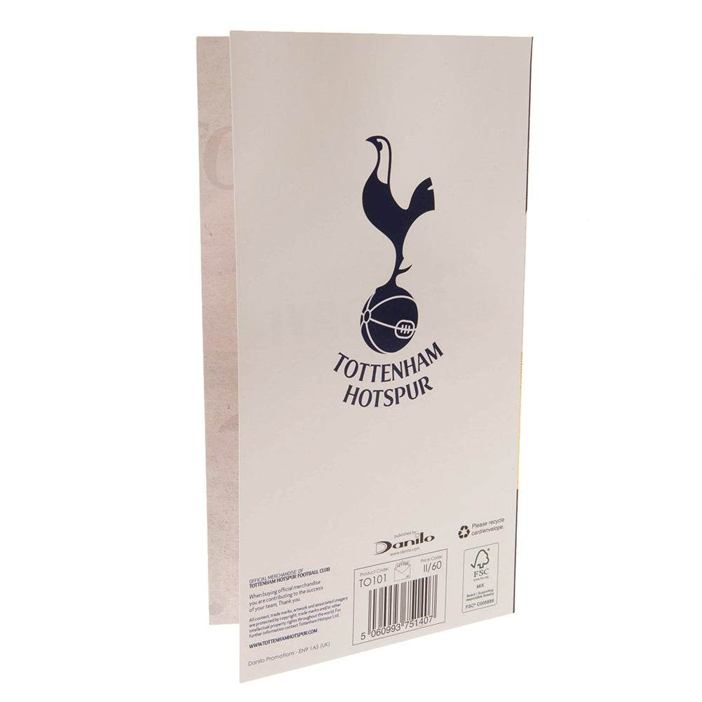 Tottenham Hotspur FC Retro Shirt Birthday Card - Gift Arch