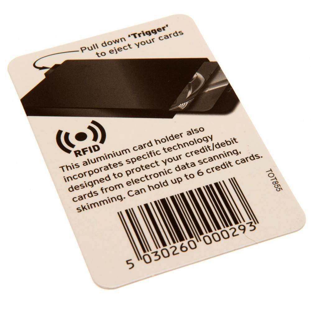Tottenham Hotspur FC rfid Aluminium Card Case - Gift Arch