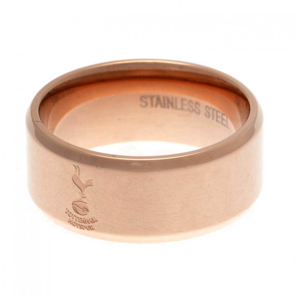 Tottenham Hotspur FC Rose Gold Plated Ring Large - Gift Arch