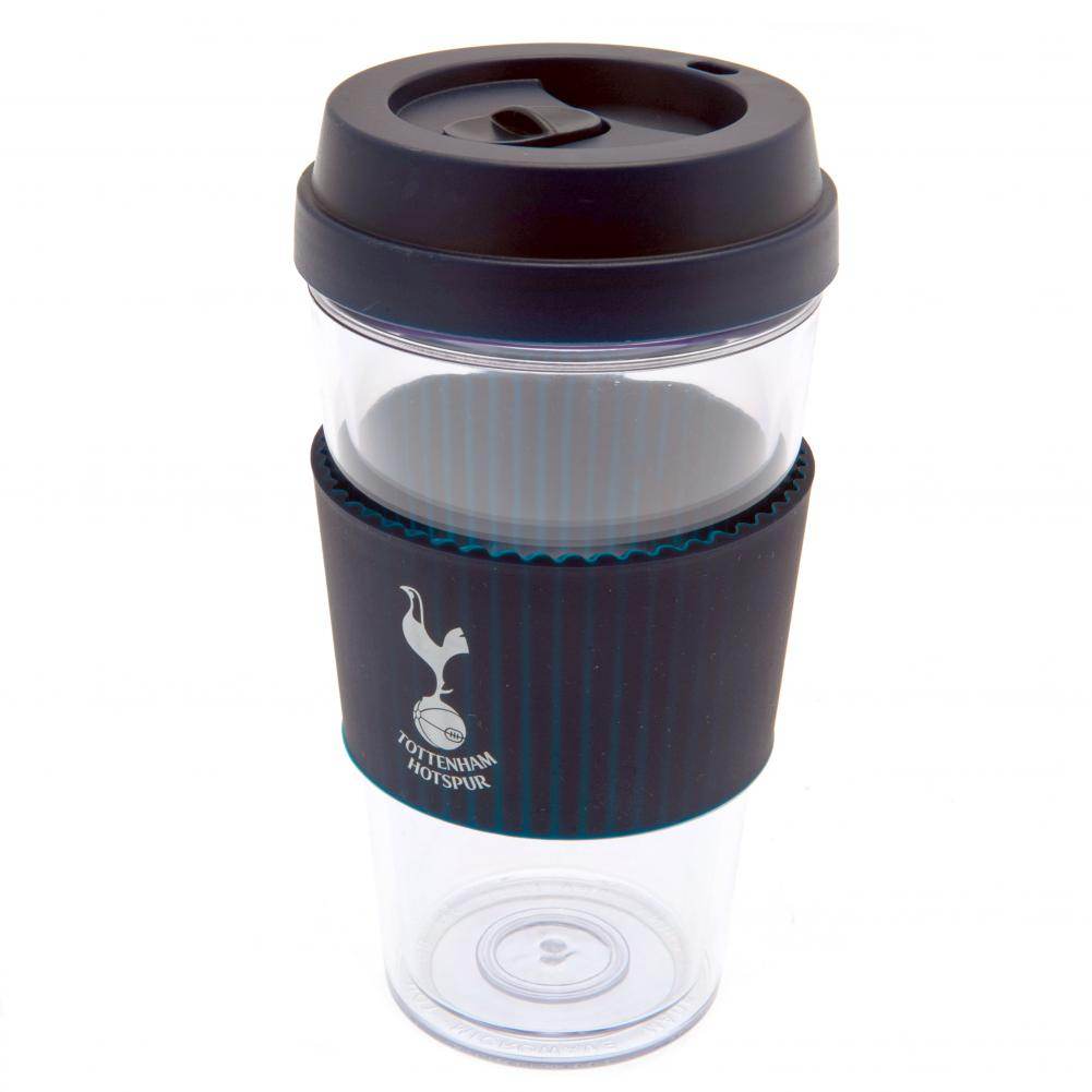 Tottenham Hotspur FC Silicone Grip Travel Mug - Gift Arch