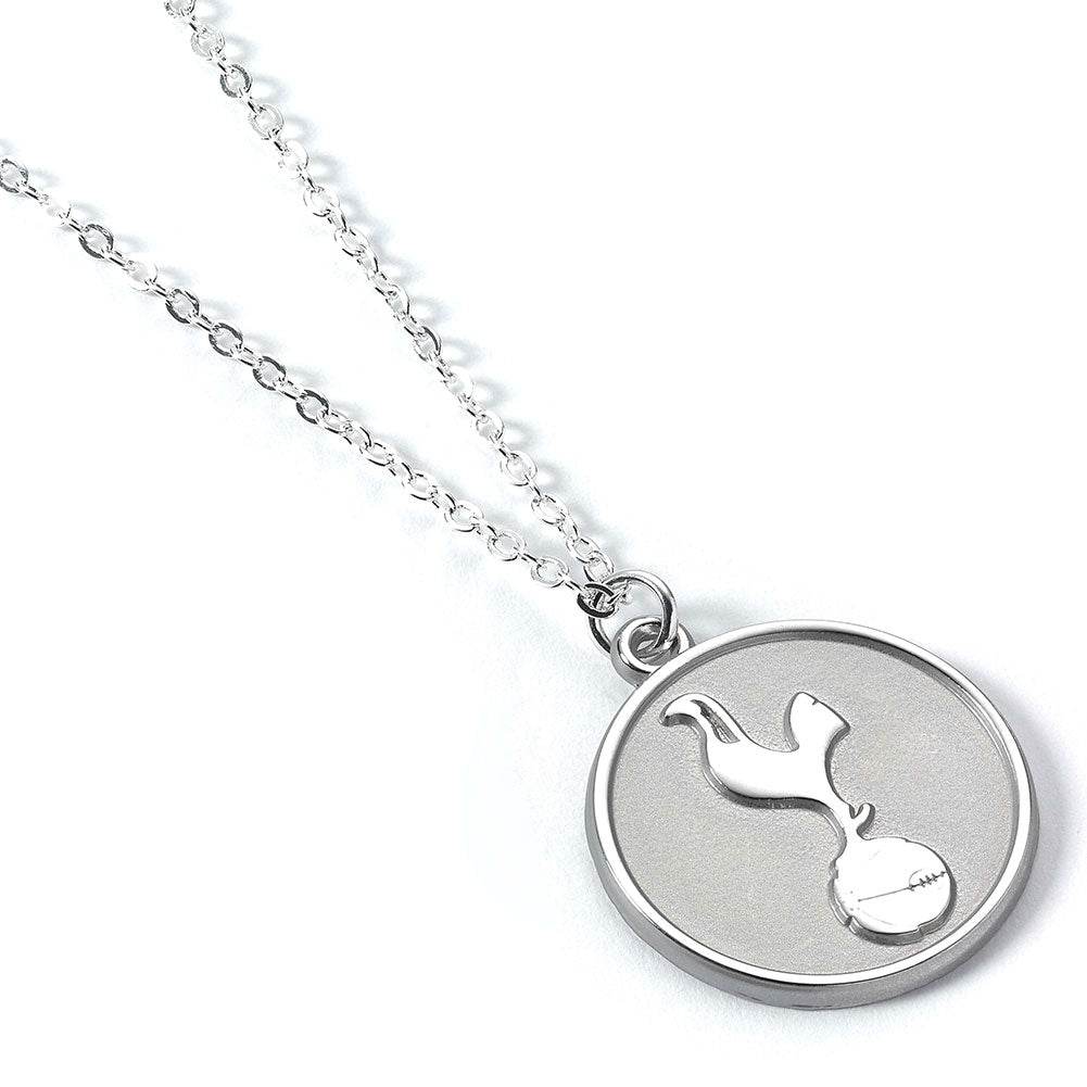 Tottenham Hotspur FC Silver Finish Necklace - Gift Arch