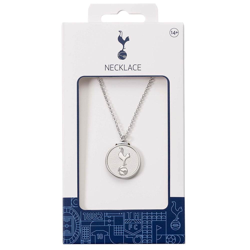 Tottenham Hotspur FC Silver Finish Necklace - Gift Arch