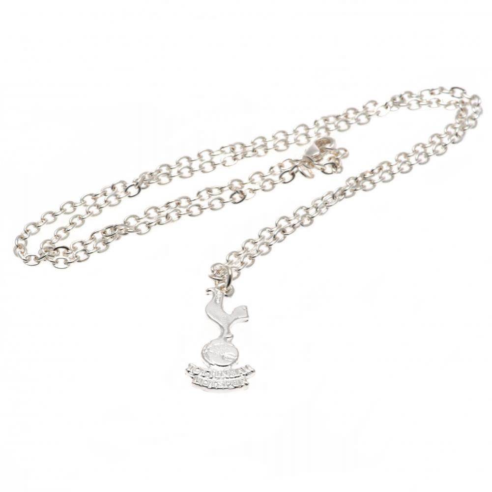 Tottenham Hotspur FC Silver Plated Pendant & Chain - Gift Arch