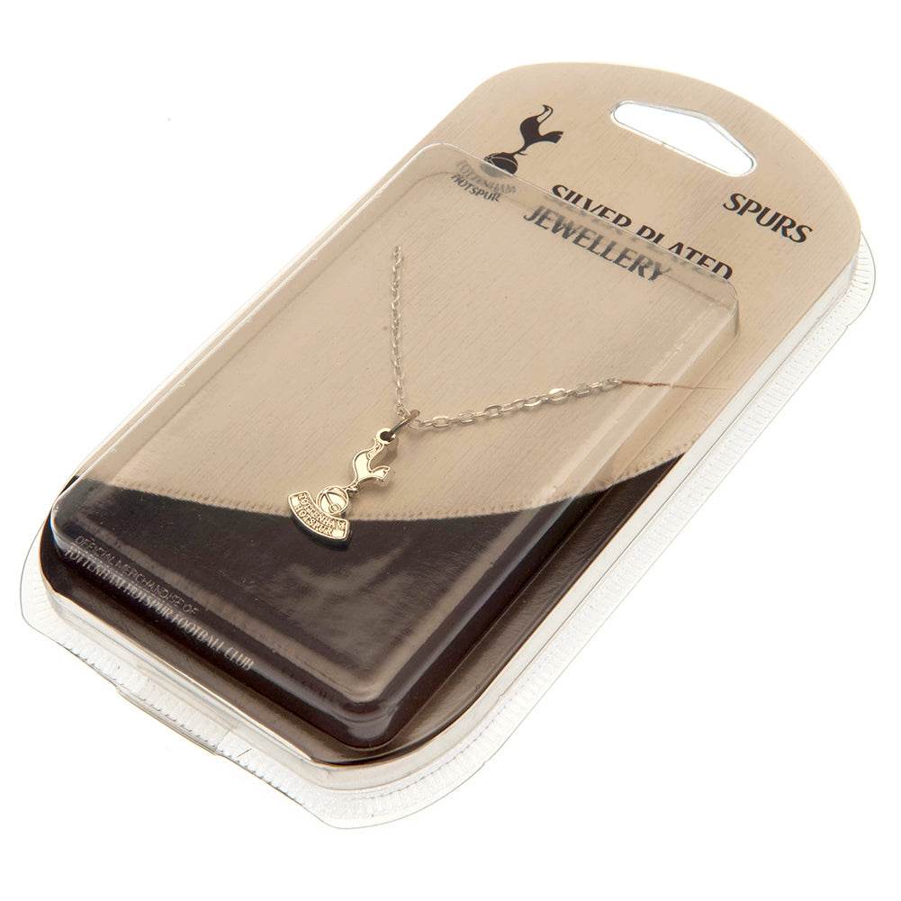 Tottenham Hotspur FC Silver Plated Pendant & Chain - Gift Arch