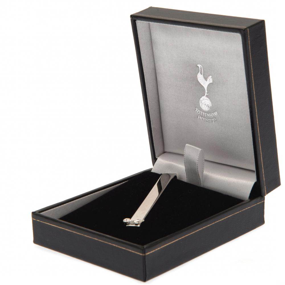 Tottenham Hotspur FC Silver Plated Tie Slide - Gift Arch