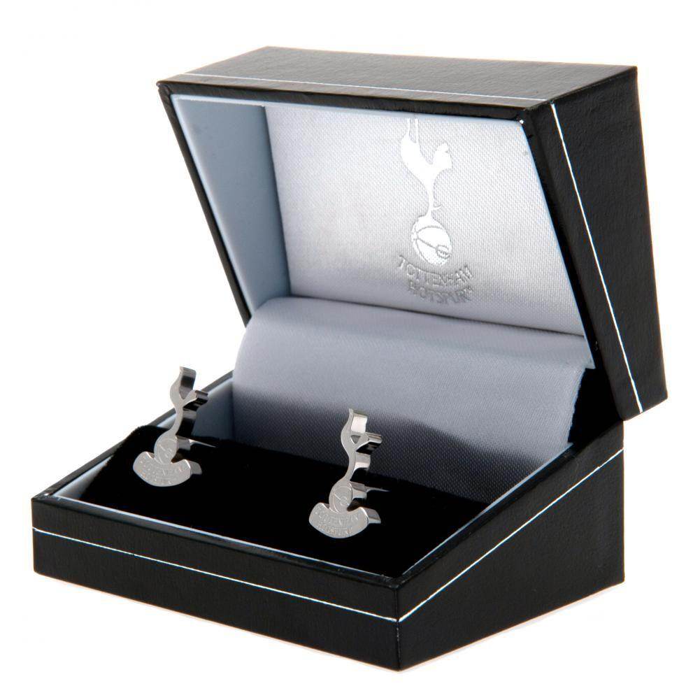 Tottenham Hotspur FC Stainless Steel Formed Cufflinks - Gift Arch
