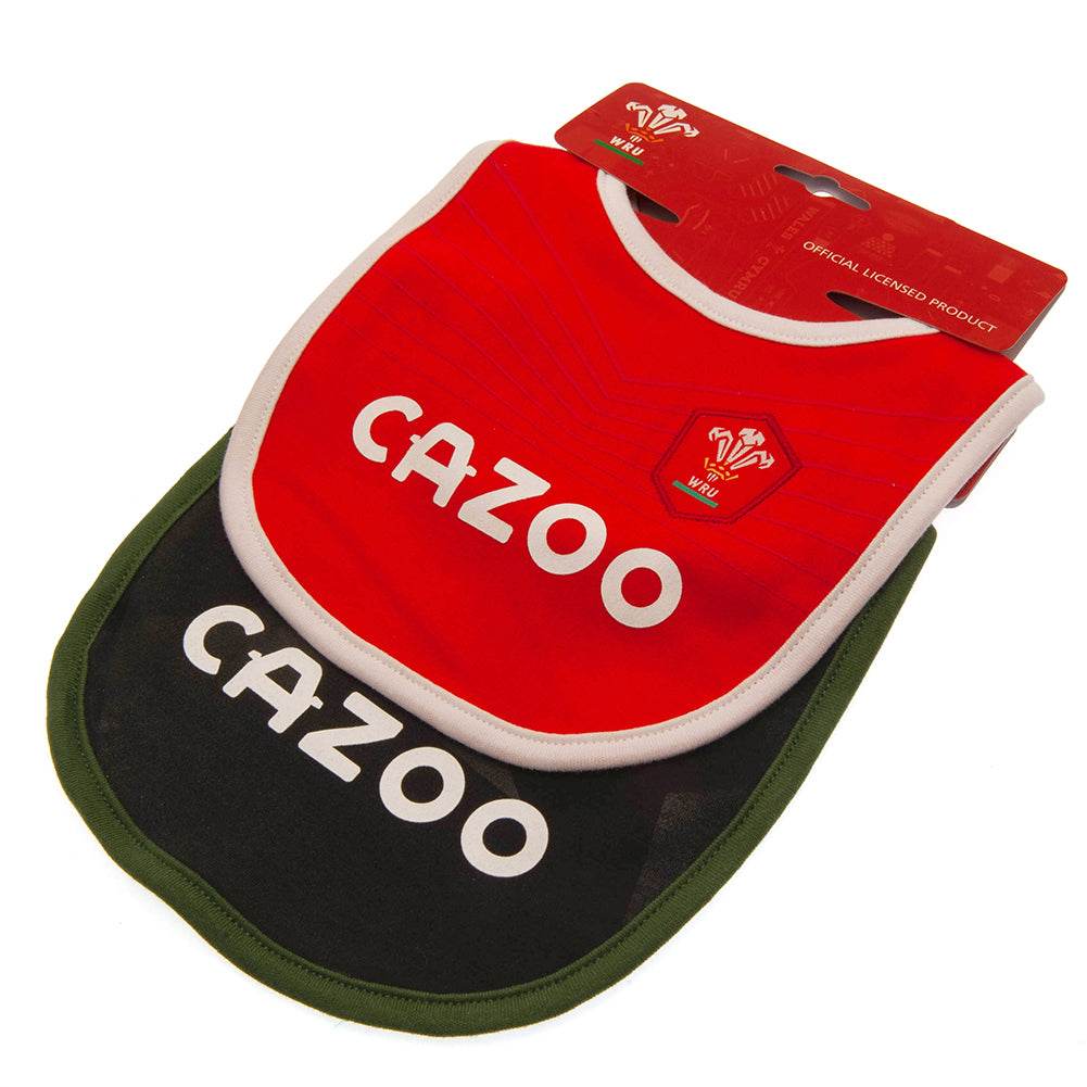 Wales RU 2 Pack Bibs PC - Gift Arch