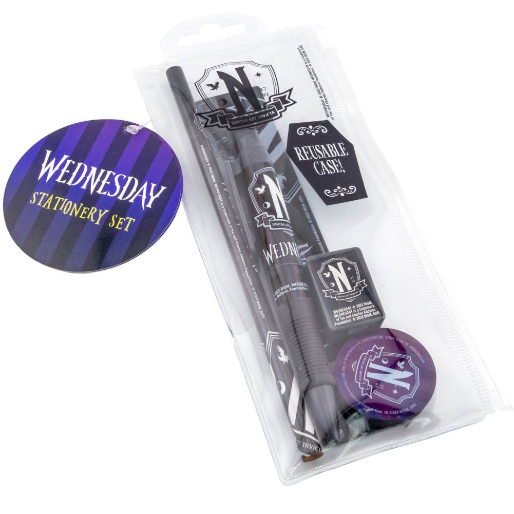 Wednesday 5pc Stationery Set - Gift Arch