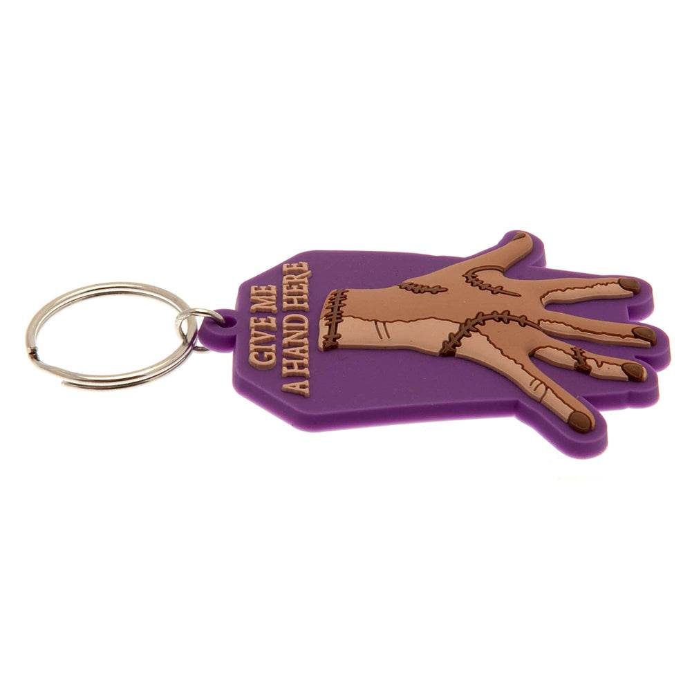 Wednesday Thing PVC Keyring - Gift Arch