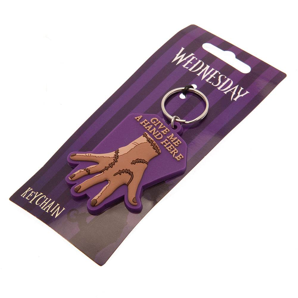 Wednesday Thing PVC Keyring - Gift Arch
