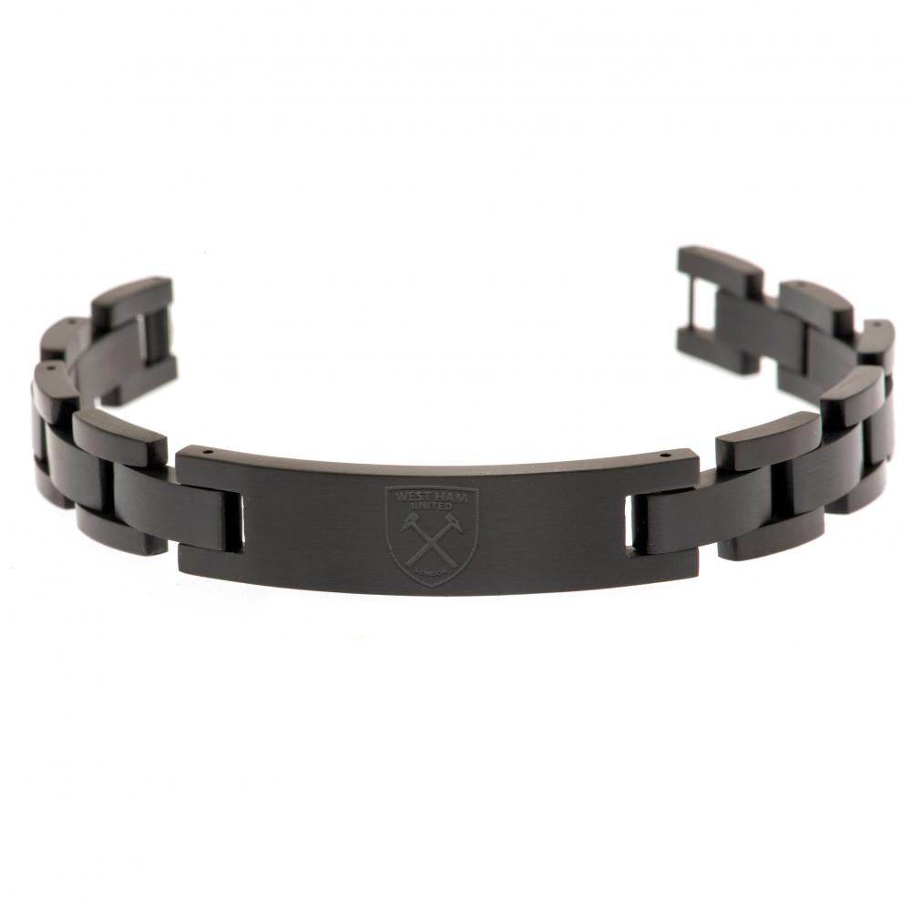 West Ham United FC Black IP Bracelet - Gift Arch