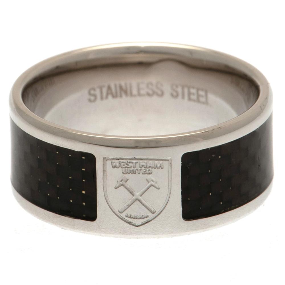 West Ham United FC Carbon Fibre Ring Small - Gift Arch