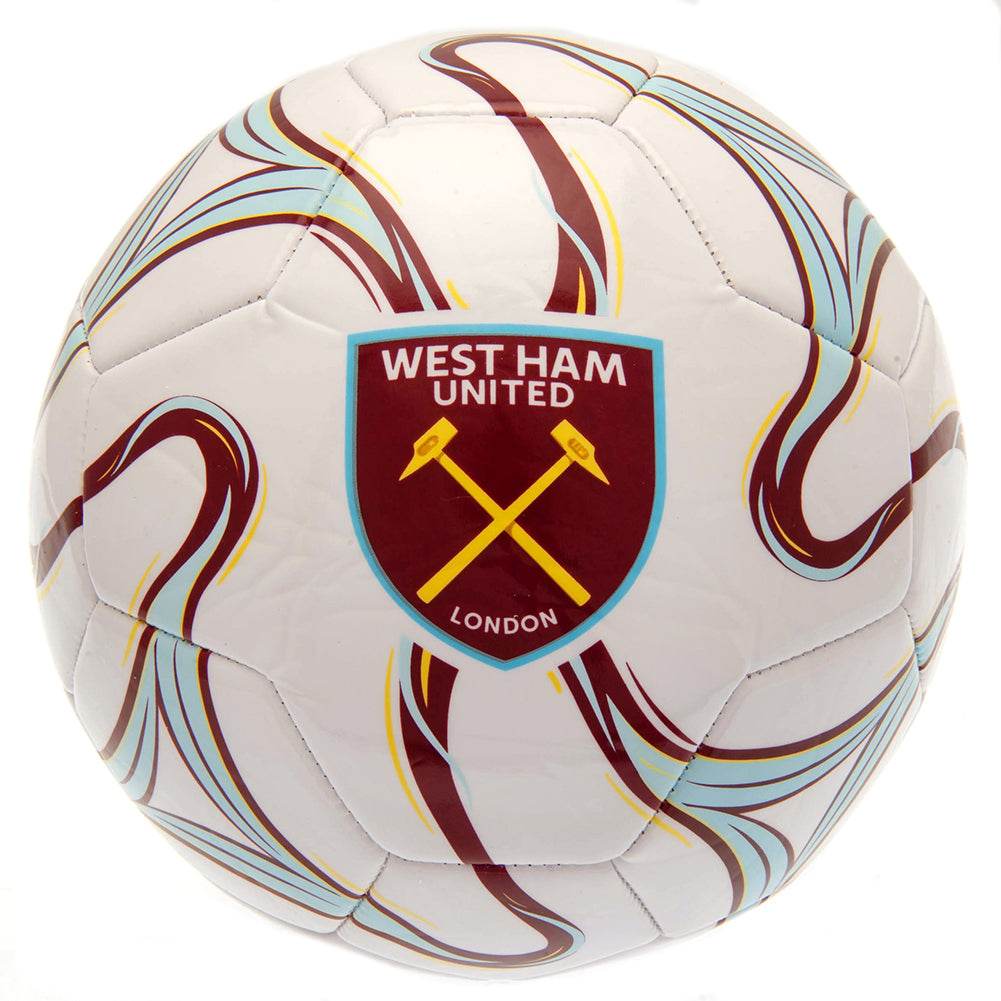 West Ham United FC Cosmos White Football - Gift Arch