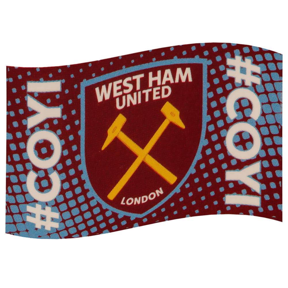 West Ham United FC COYI Flag - Gift Arch