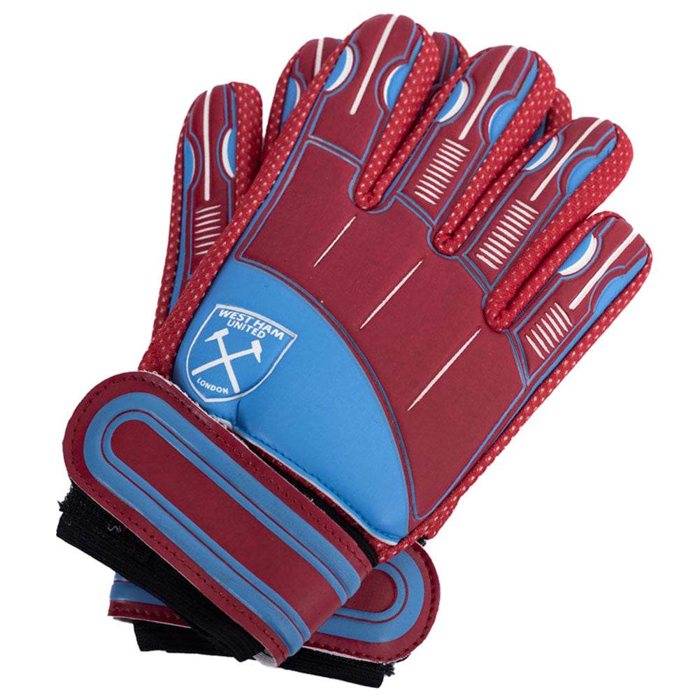 West Ham United FC Delta Goalkeeper Gloves Yths - Gift Arch