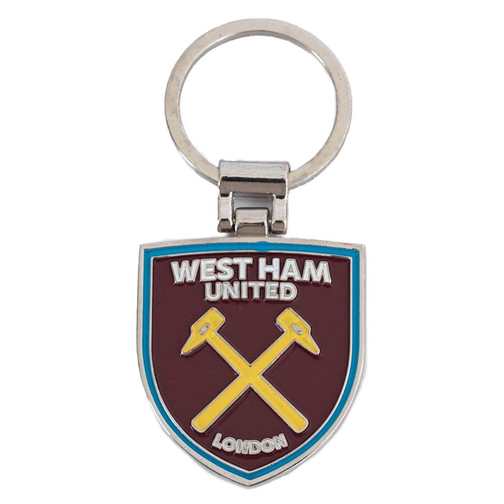West Ham United FC Executive Crest Keyring - Gift Arch