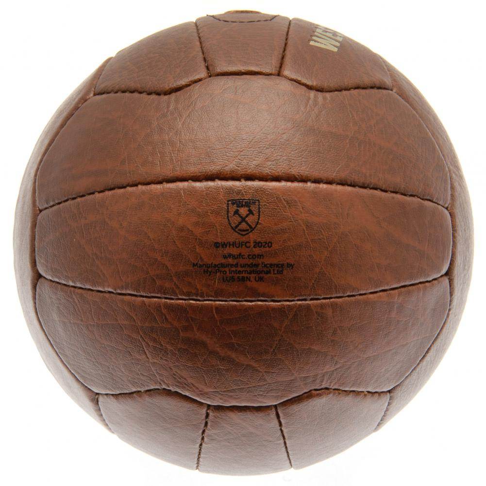 West Ham United FC Faux Leather Football - Gift Arch
