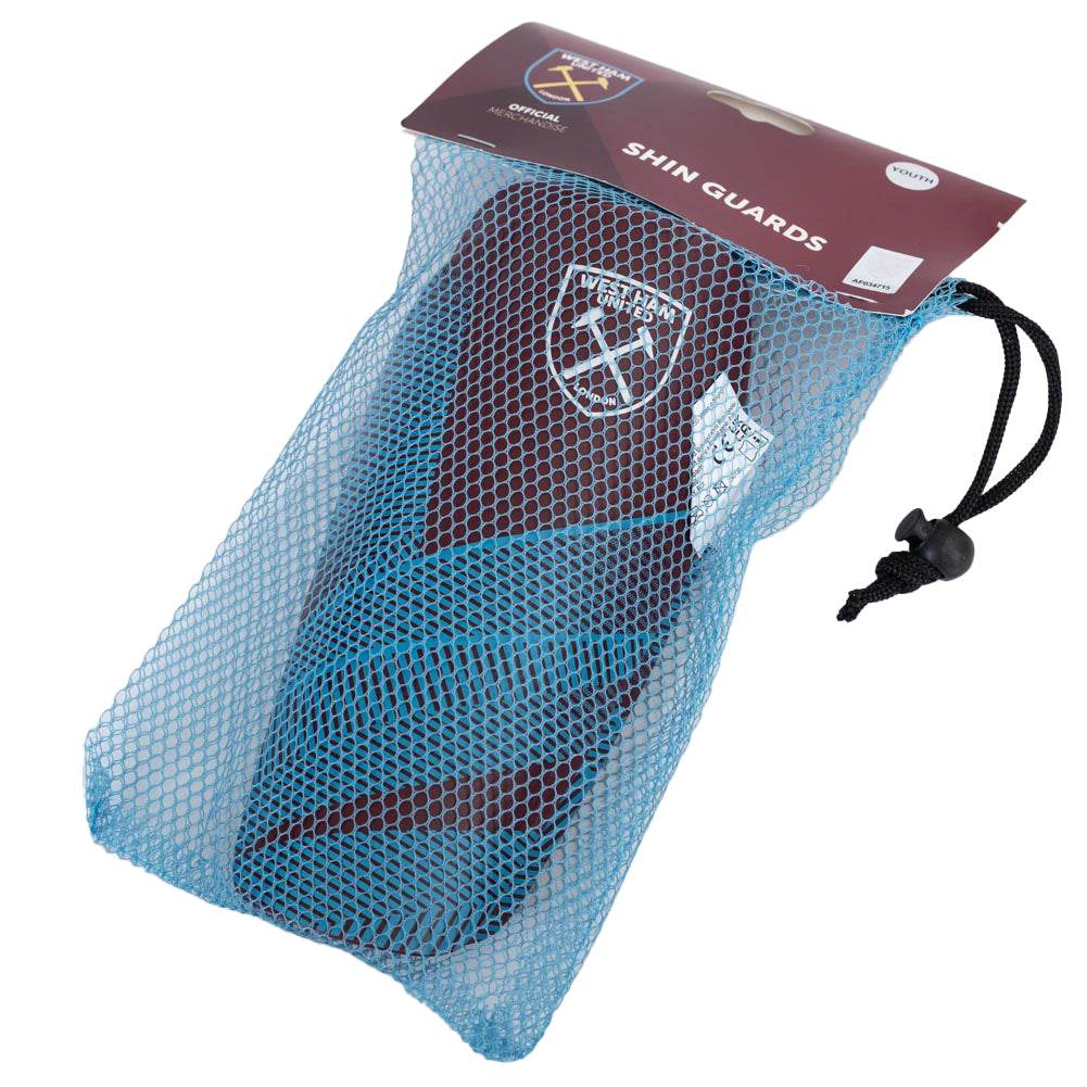 West Ham United FC Fuse Shin Pads Youths - Gift Arch