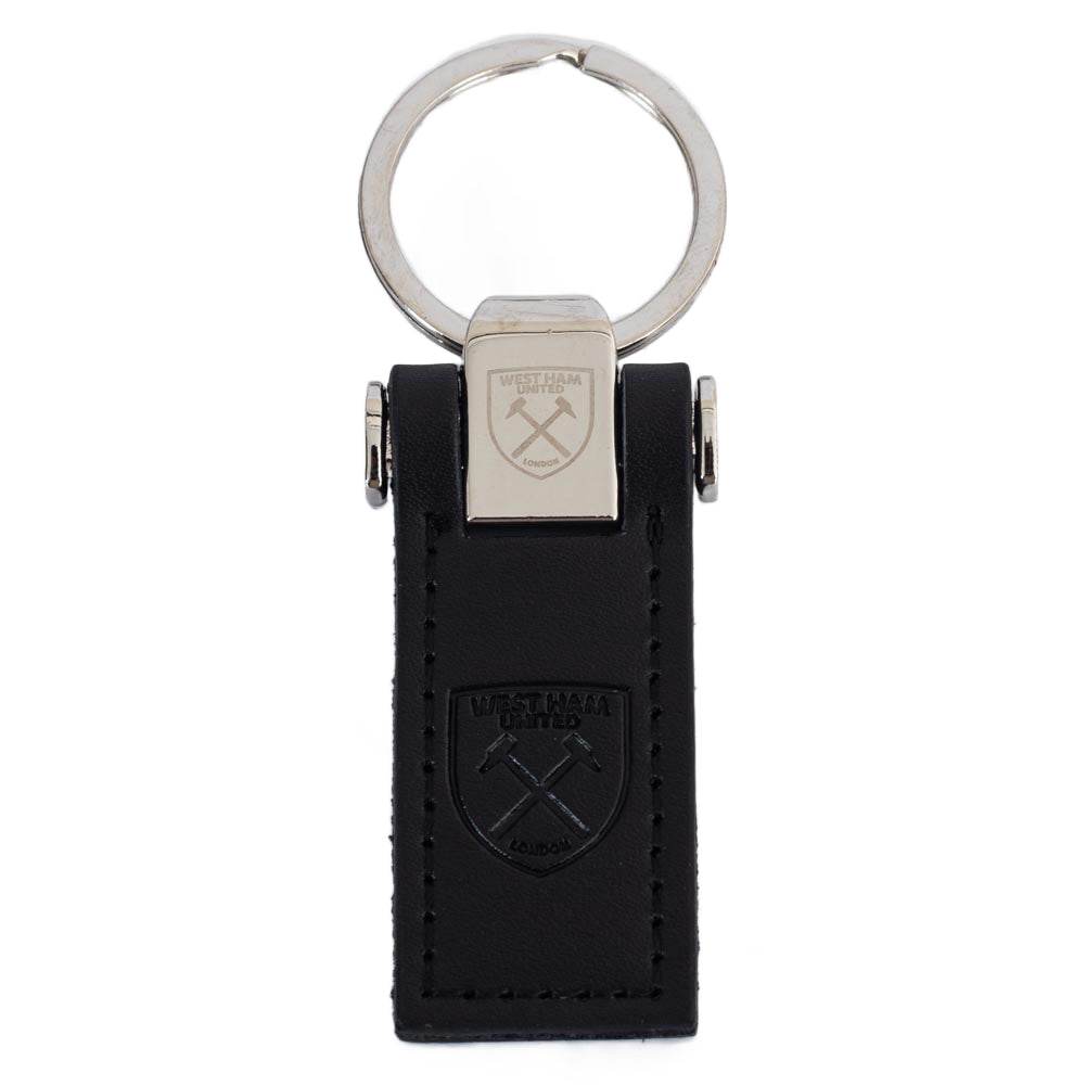 West Ham United FC Leather Key Fob - Gift Arch