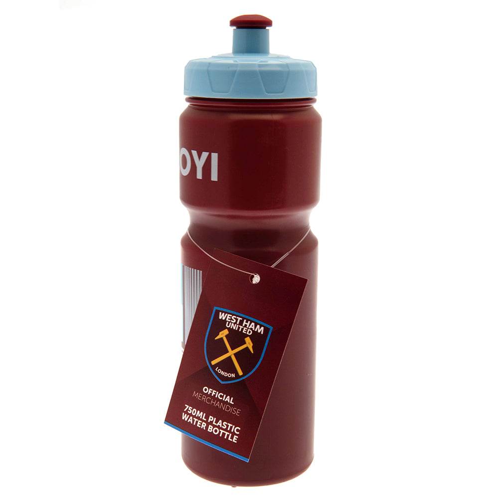 West Ham United FC Plastic Drinks Bottle - Gift Arch
