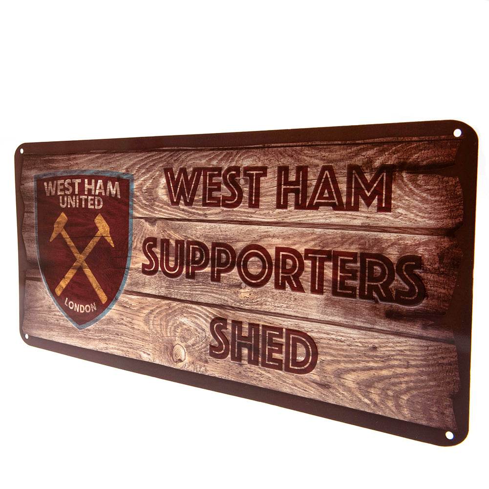 West Ham United FC Shed Sign - Gift Arch
