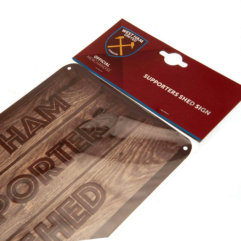 West Ham United FC Shed Sign - Gift Arch