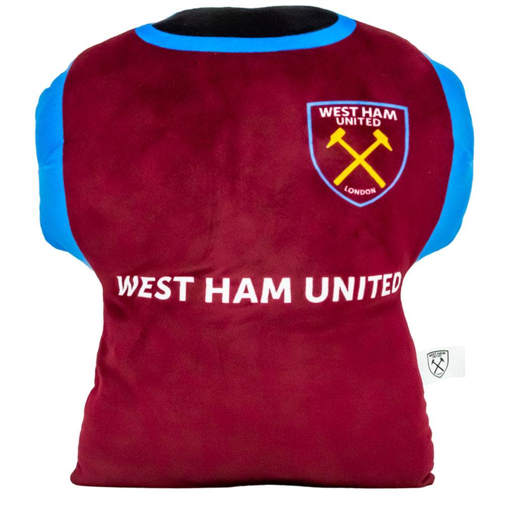 West Ham United FC Shirt Cushion - Gift Arch